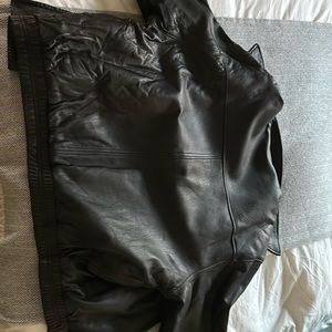 Members Only Black Leather Jacket